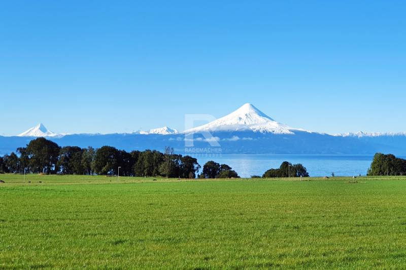PARCELA CON VISTA Y ACCESO A LAGO EN SECTOR LOS BAJOS.